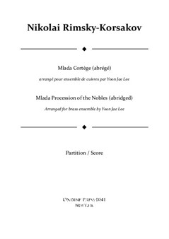 Mlada Procession of the Nobles (abridged) for Brass Ensemble – Full Score